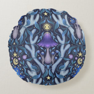 Magic ornament round cushion
