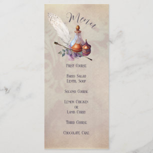 Magic Owl Party Flat Menu