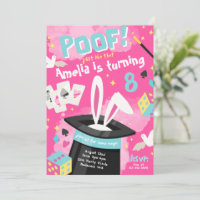 Magic Party Invitation | Magician Invitation