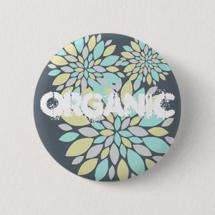 Magic Pastel Colour Flower Petals 6 Cm Round Badge