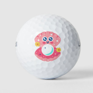Magic pearl golf balls