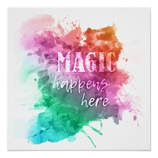 “Magic” poster (Front)