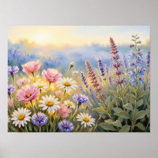 MAGIC POSTER WITCH FLOWER FOR YOUR HOME