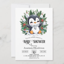 Magic Pretty Penguin Baby Shower