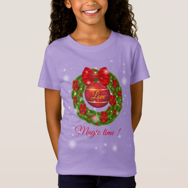 Magic Purple Time T-Shirt (Front)