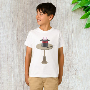 Magic Rabbit in Hat with Wand T-Shirt