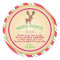 Magic Reindeer Food Sticker - Round