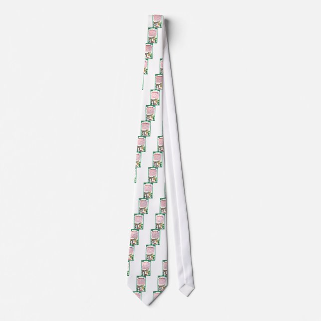 Magic Reindeer Food Tie (Front)