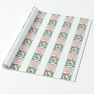 Magic Reindeer Food Wrapping Paper