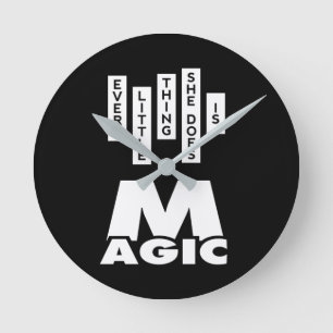 Magic Round Clock