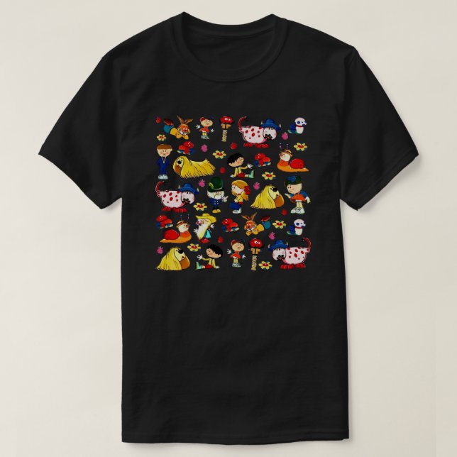 Magic Roundabout 2 Sticker T-Shirt (Design Front)