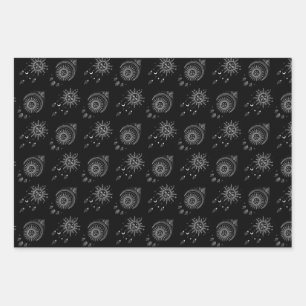 Magic Sacred Pagan Wrapping Paper Sheet