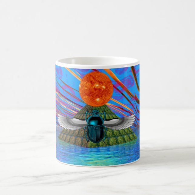 Magic Scarab Mug (Center)