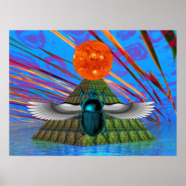Magic Scarab Poster (Front)