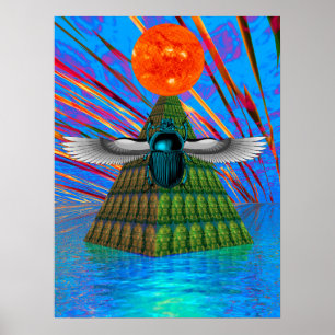Magic Scarab Poster
