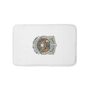 Magic School Fantasy Cat Cute Kitty Design - Magic Bath Mat