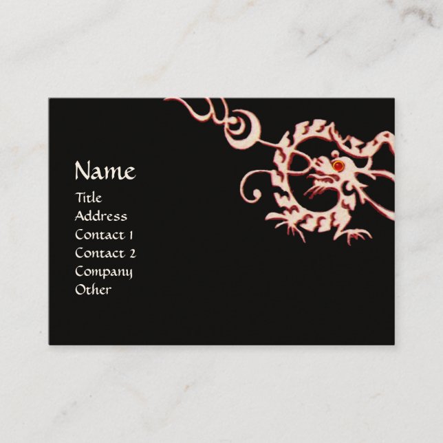 MAGIC SEA DRAGON 2.,Beauty ,Salon ,Day Spa Business Card (Front)
