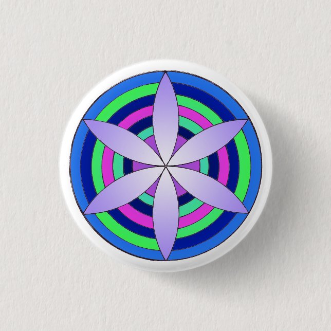 Magic Seed 3 Cm Round Badge (Front)