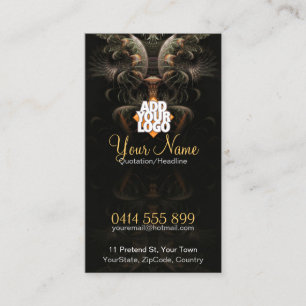 Magic Shell Fractal Business Card