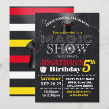 Magic show birthday bash children party