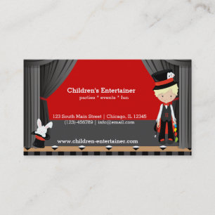 Magic Show Business Card