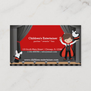 Magic Show Business Card