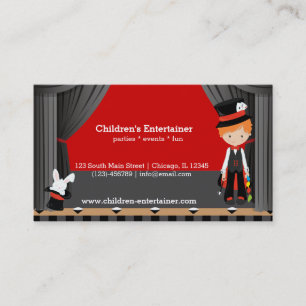 Magic Show Business Card