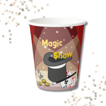 Magic Show Stage Red Birthday Party