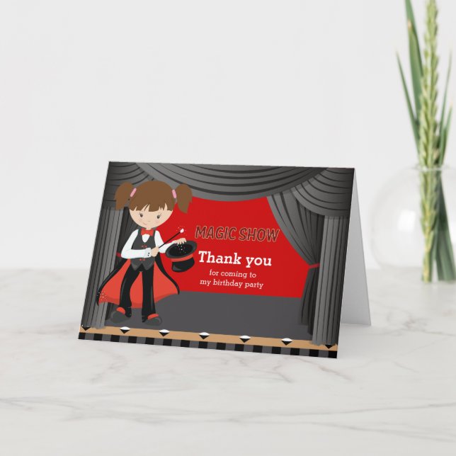 Magic Show Thank you (Front)