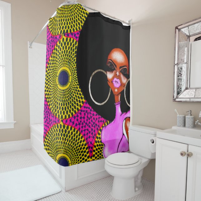 Magic Shower Curtain (In Situ)