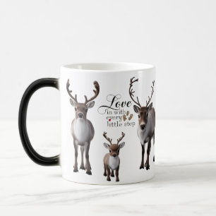 Magic Silhouette Reindeer Magic Mug