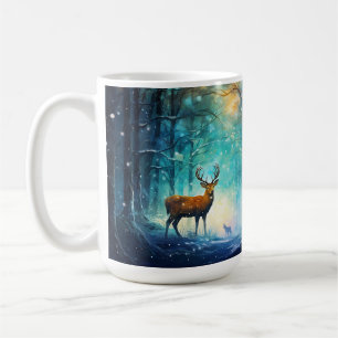 Magic Snowy Forest Art-82109 Coffee Mug