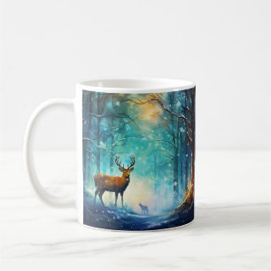 Magic Snowy Forest Art-82109 Coffee Mug