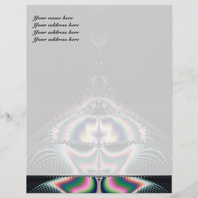 Magic Space Letterhead Template (Front)