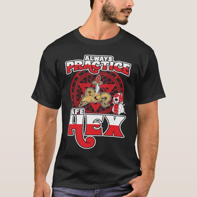 Magic Spells And Hex Witches Curses T-Shirt (Front)