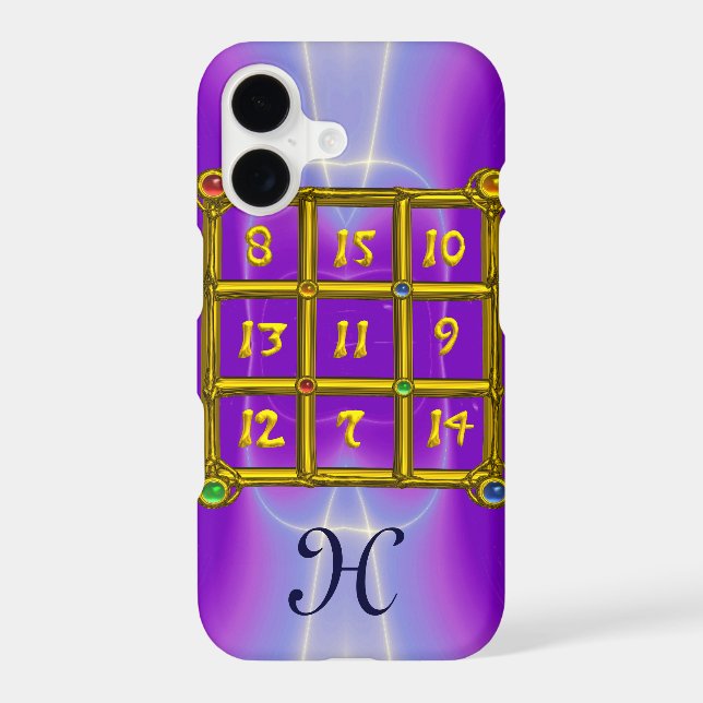 MAGIC SQUARE 33 MONOGRAM Pink Lilac, Purple (Back)