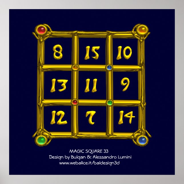 MAGIC SQUARE 33 POSTER (Front)