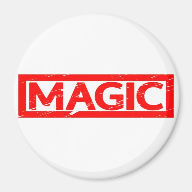 Magic Stamp Magnet (Front)