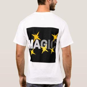 Magic Stars white t-shirt   Z DESIGNS