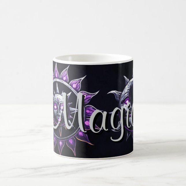 Magic Sun and Moon Art Coffee Mug (Center)