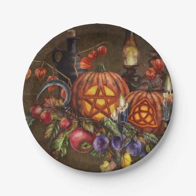 Magic Thanksgiving Paper Plate (Front)