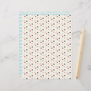 Magic Tiny Stars Scrapbook Paper