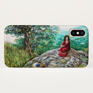MAGIC TREE / Dawn In the Wood and Lady in Red iPhone X Case