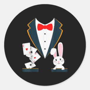 Magic Trick I Magician Costume I Magician Magician Classic Round Sticker