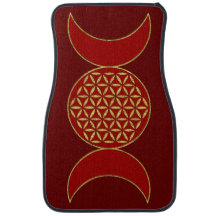 Magic Triple Moon - Spirit Flower Of Life 1 Hoodie