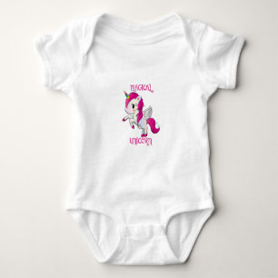  Magic Unicorn Lover Fan Club    Baby Bodysuit