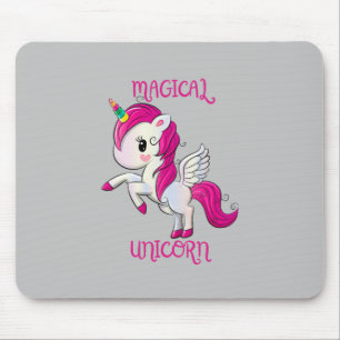 Magic Unicorn Lover Fan Club Mouse Mat
