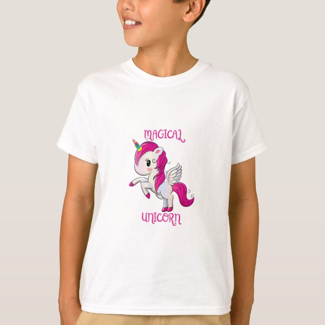  Magic Unicorn Lover Fan Club    T-Shirt (Front)