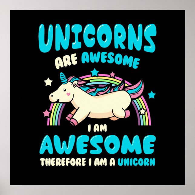 Magic Unicorn Poster (Front)