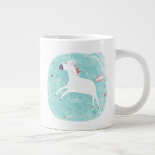 Magic Unicorn Squad - Make a Wish Large Coffee Mug